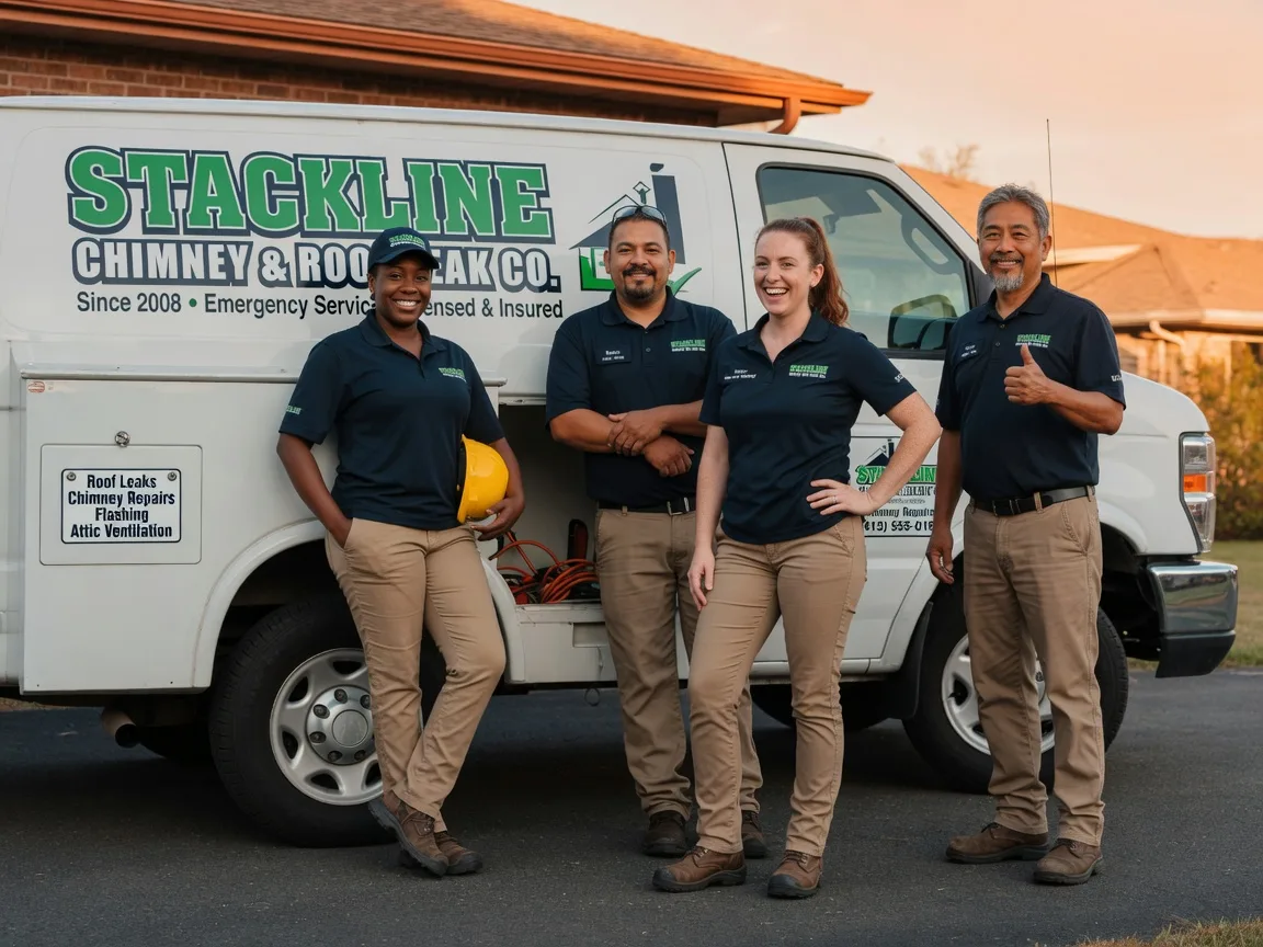 Chimney flashing repair company in Billerica, MA